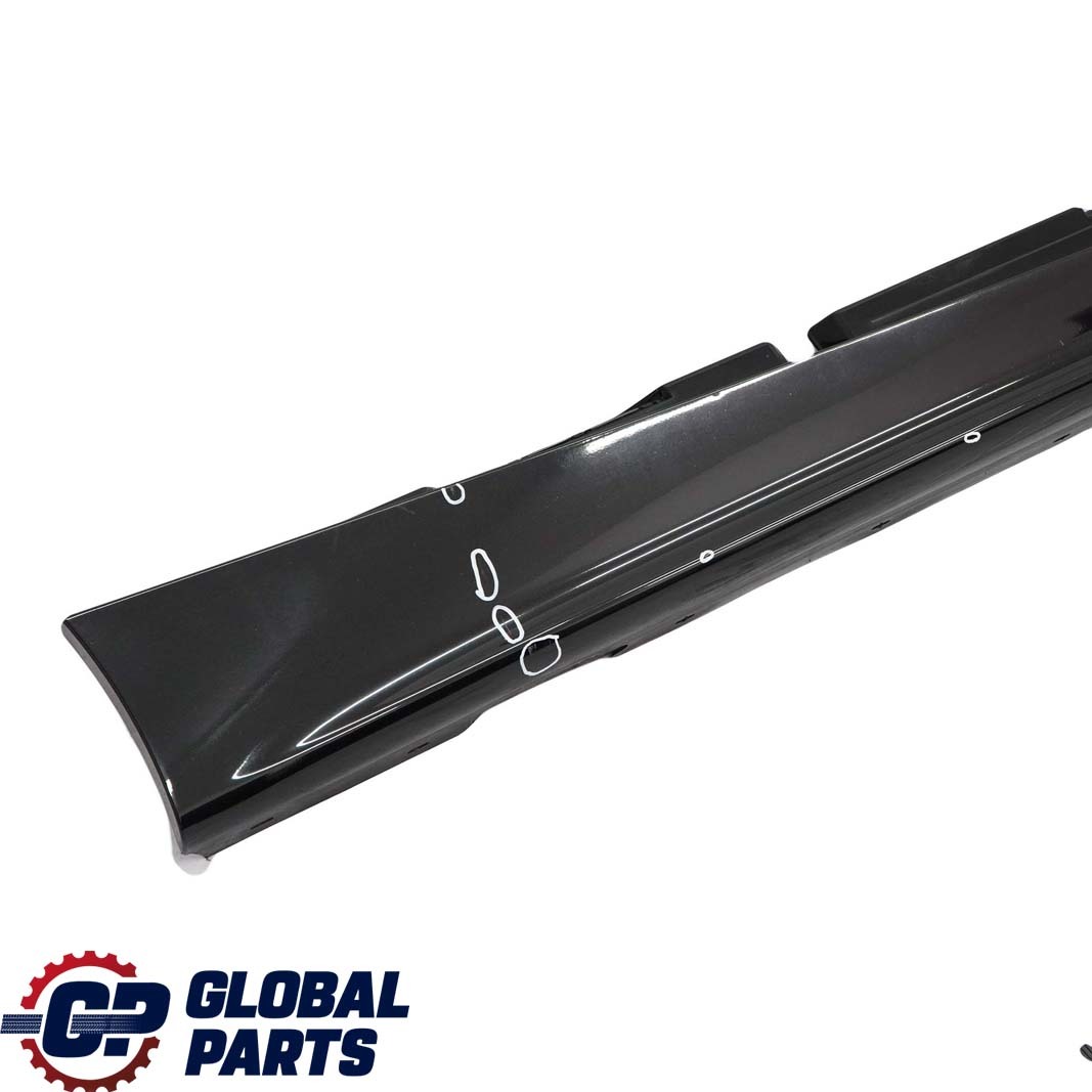 BMW 1 E87 3 Sill Strip Side Skirt Right O/S Black Sapphire Metallic - 475