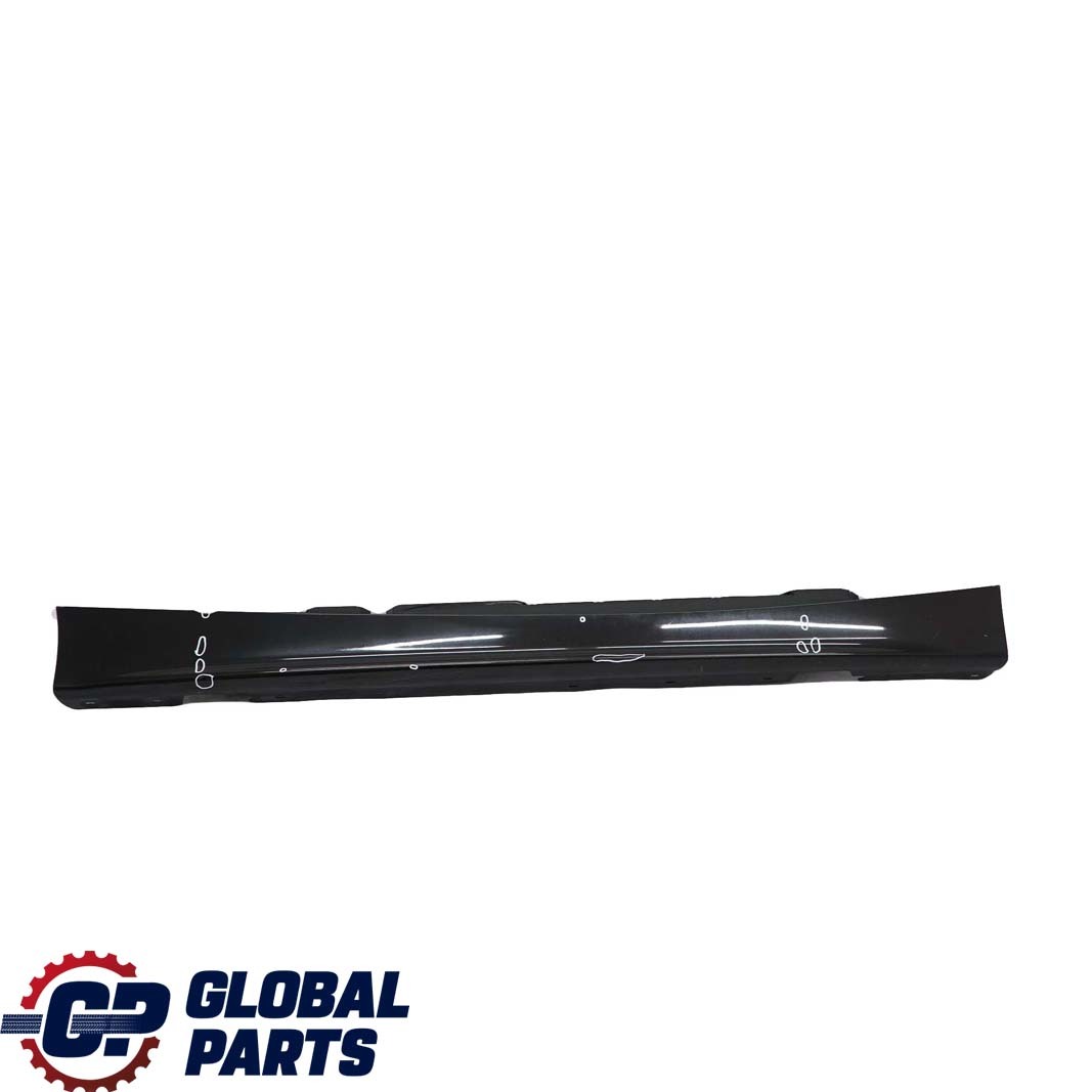 BMW 1 E87 3 Sill Strip Side Skirt Right O/S Black Sapphire Metallic - 475