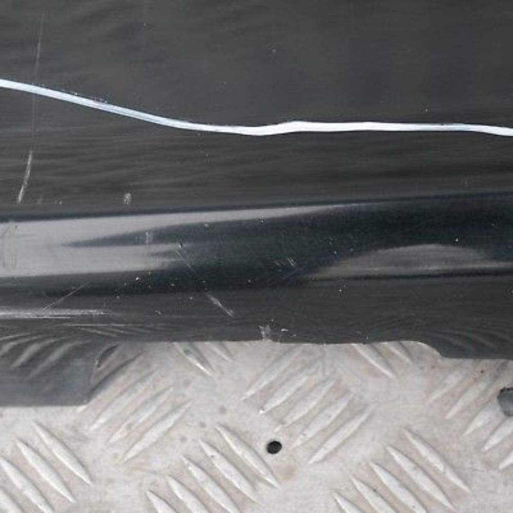 BMW 1 Series 12 E87 Sill Strip Side Skirt Right O/S Black 2 Schwarz II - 668