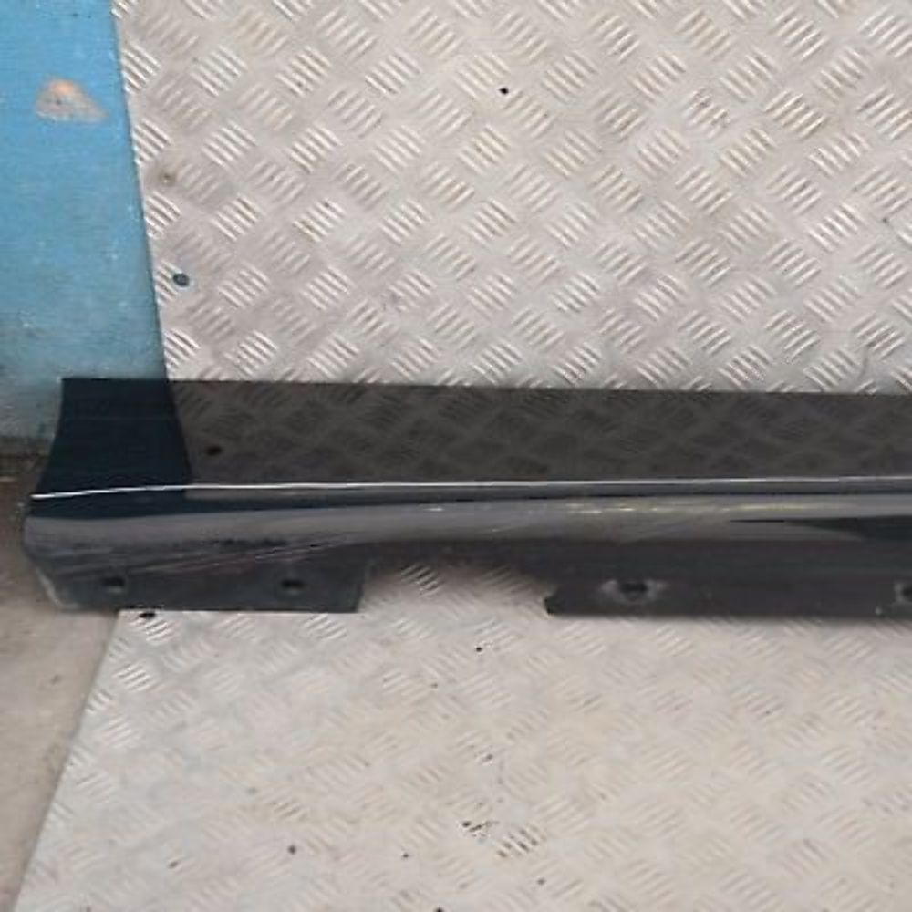 BMW 1 Series 14 E87 Sill Strip Side Skirt Right O/S Black 2 Schwarz II - 668