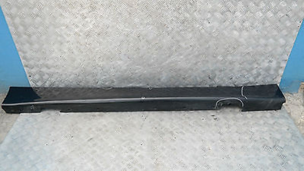 BMW 1 SERIES 5 E87 Sill strip side skirt right O/S BLACK 2 SCHWARZ II - 668