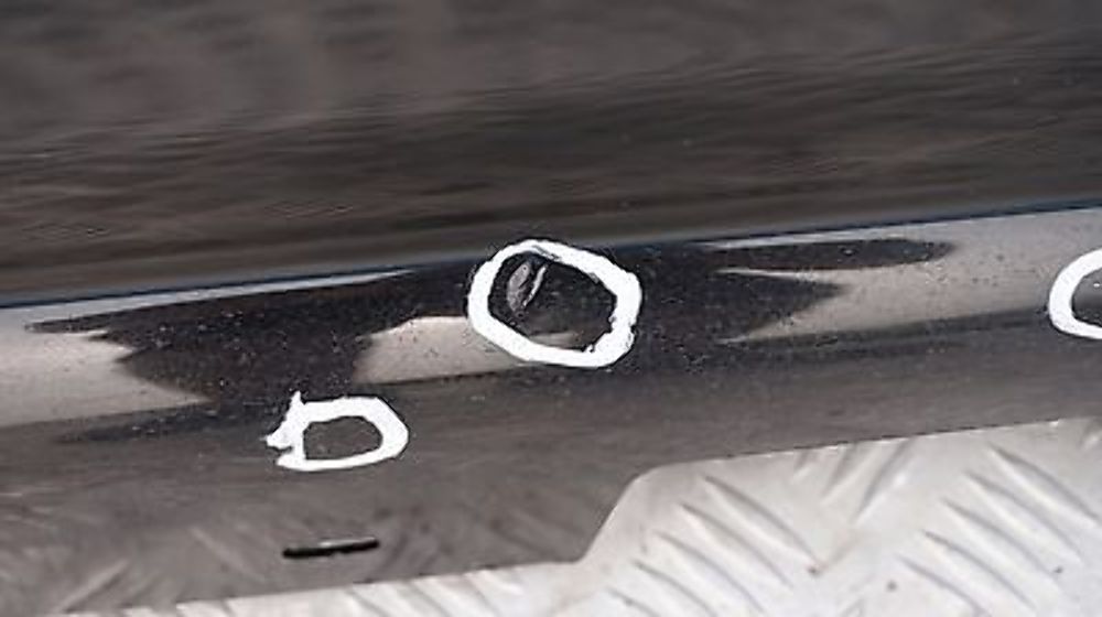 BMW 1 Series 9 E87 Sill Strip Side Skirt Right O/S Black 2 Schwarz II - 668