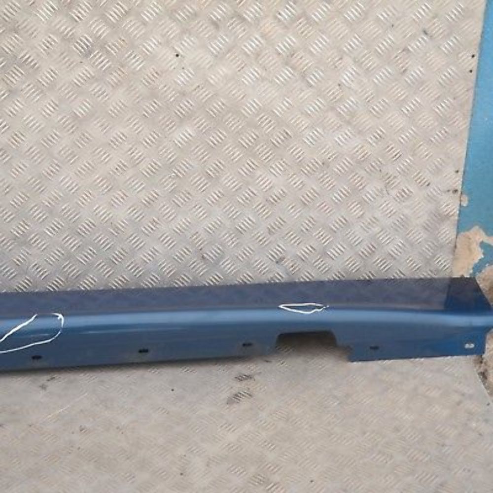 BMW 1 SERIES 12 E87 Sill Strip Side Skirt Right O/S Sydneyblau Sydney Blau Blue