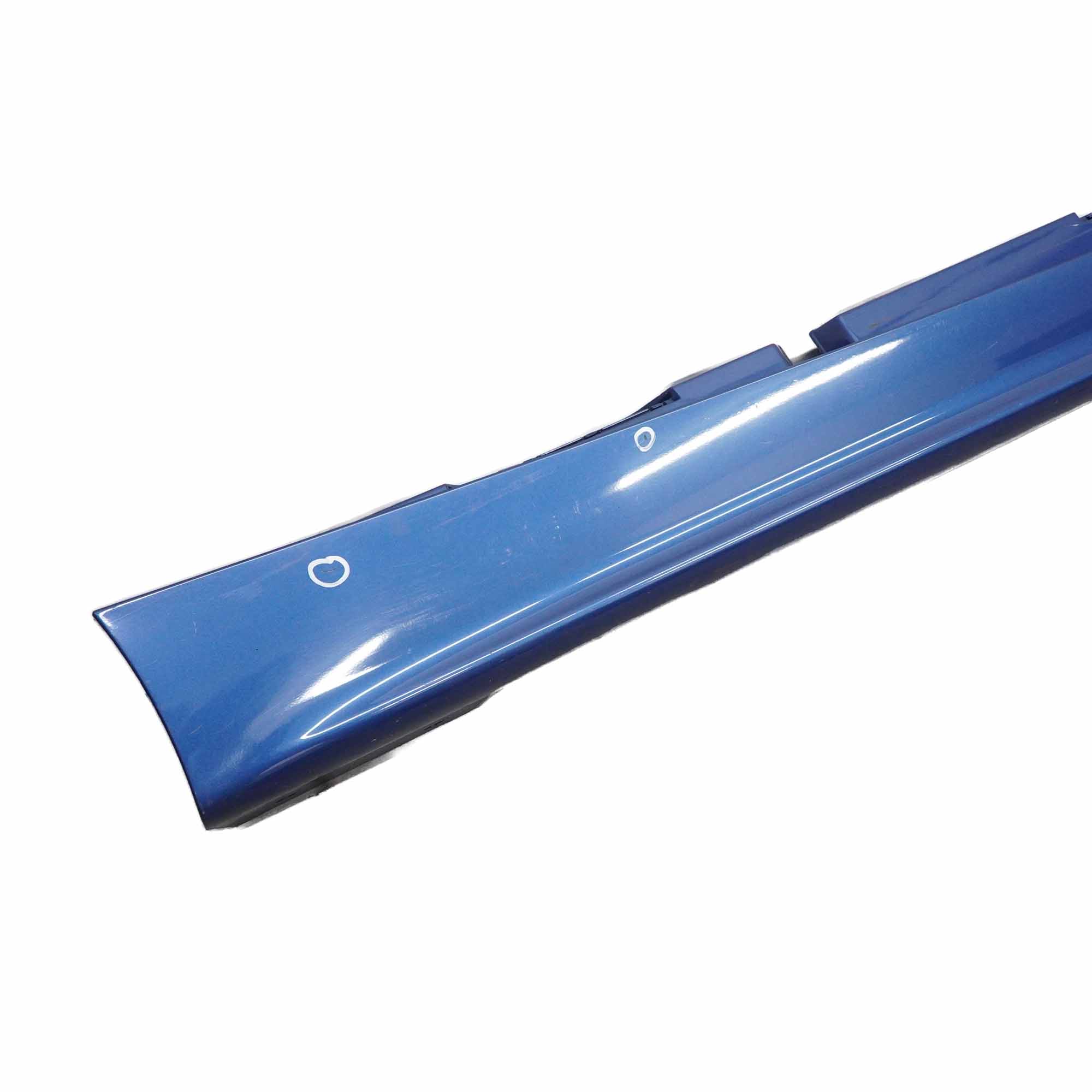 @BMW 1 SERIES 1 E87 Sill strip side skirt right O/S Sydney Blau Blue - A19