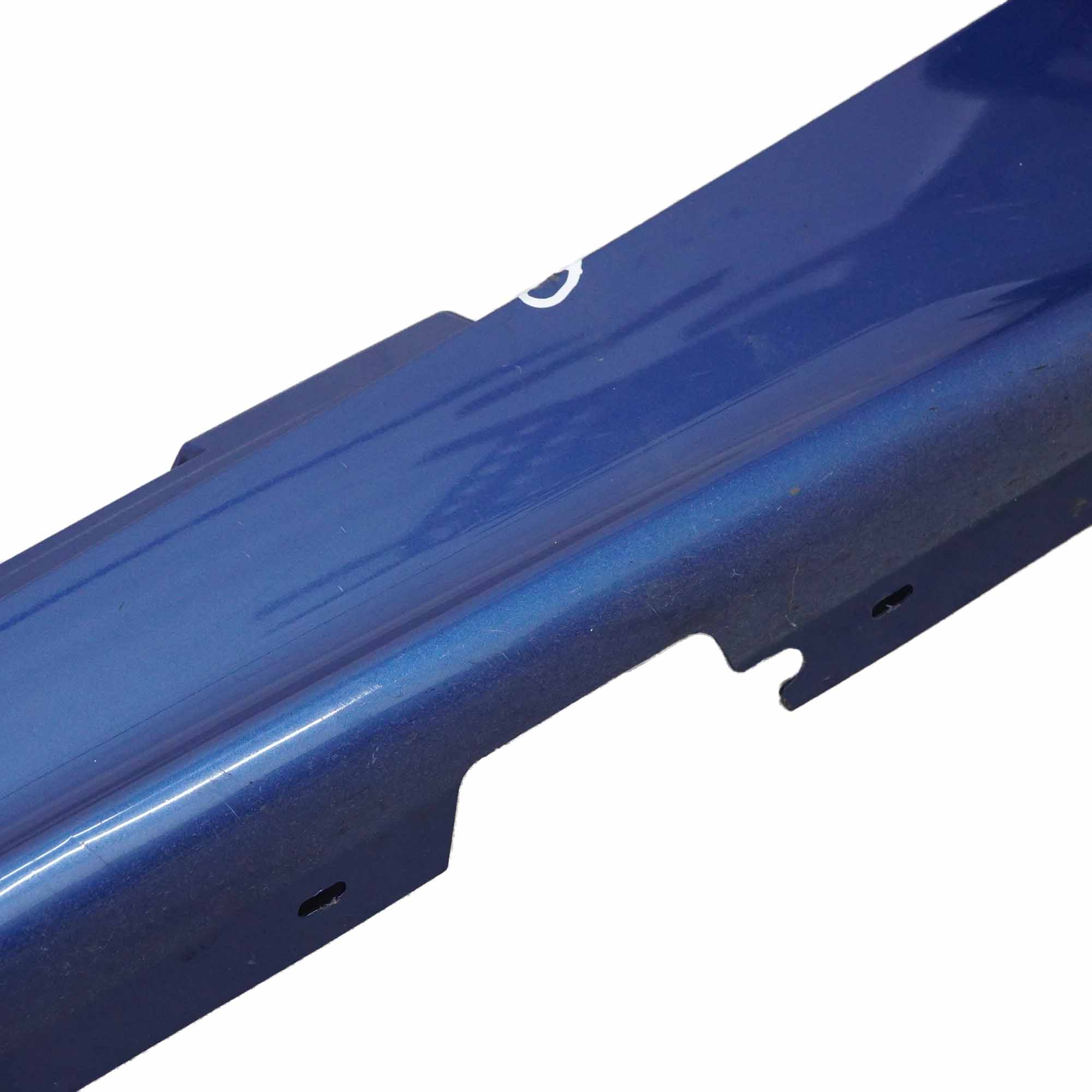 @BMW 1 SERIES 1 E87 Sill strip side skirt right O/S Sydney Blau Blue - A19