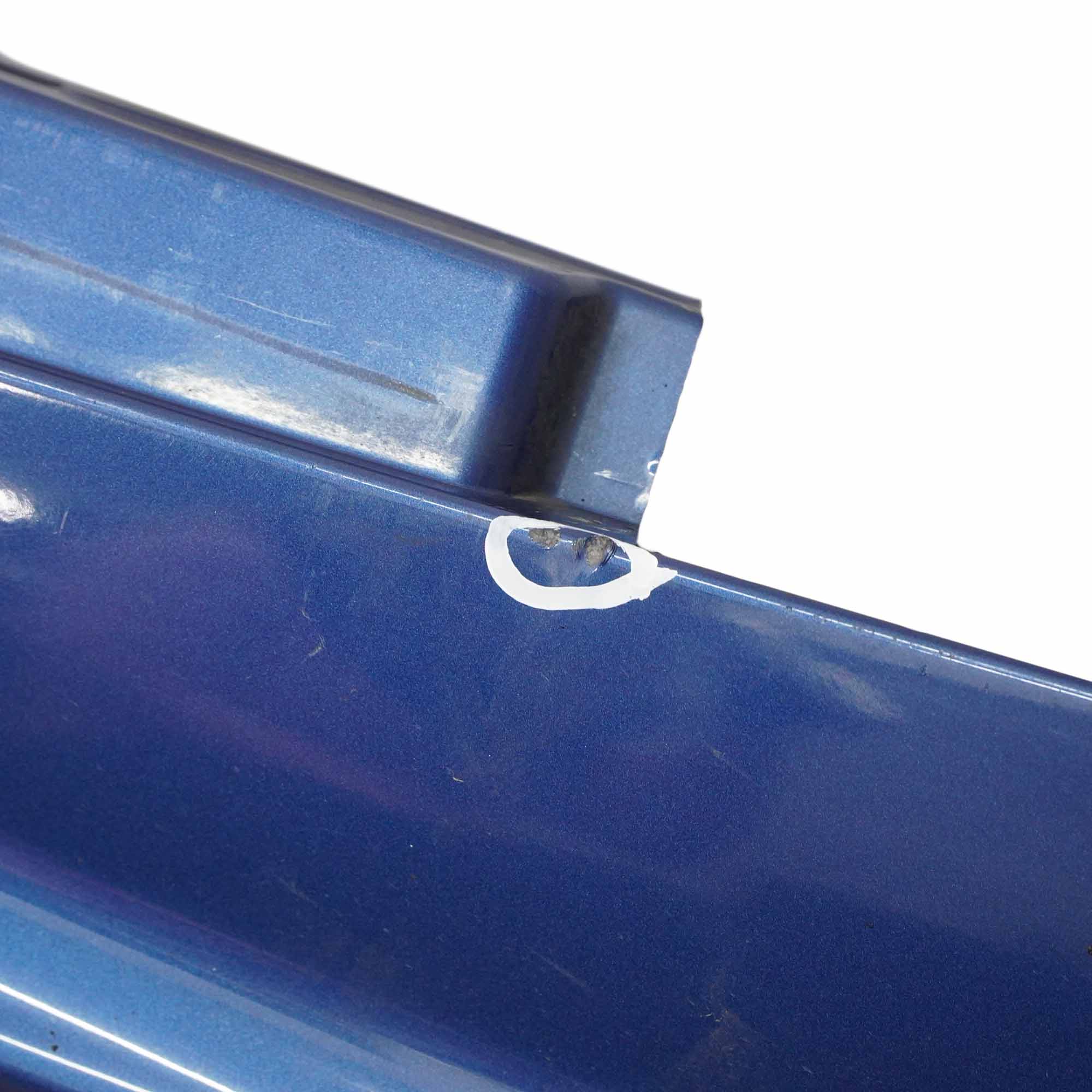 @BMW 1 SERIES 1 E87 Sill strip side skirt right O/S Sydney Blau Blue - A19