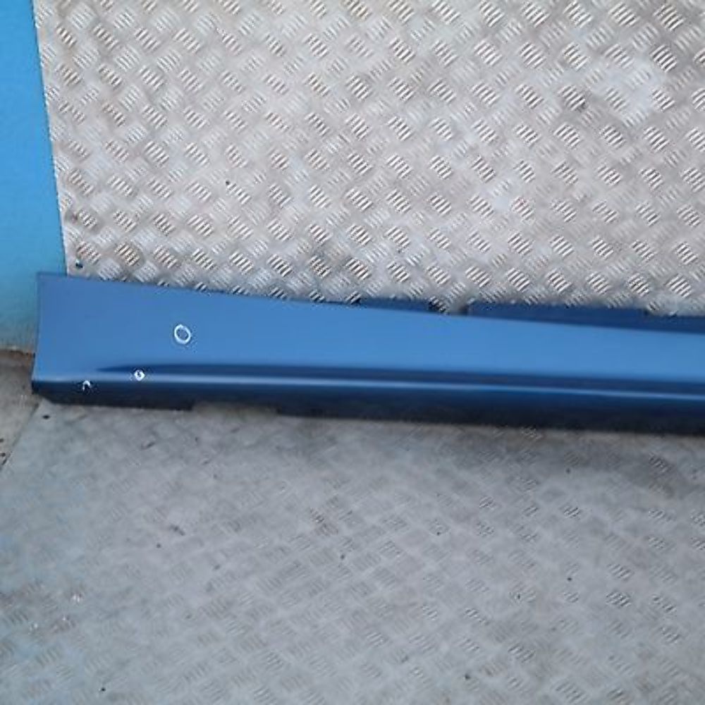 BMW 1 SERIES 2 E87 Sill strip side skirt right O/S Sydney Blau Blue - A19