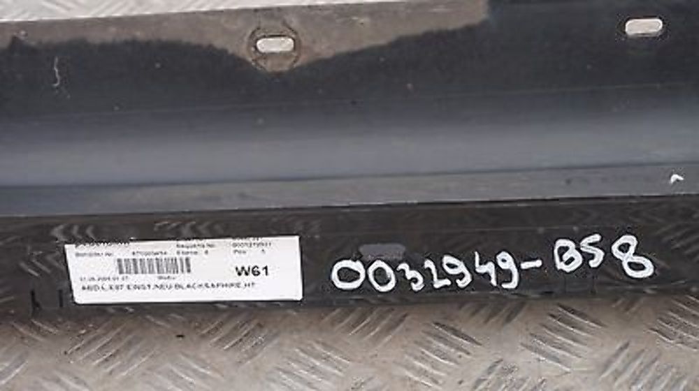 BMW 1 SERIES 8 E87 Sill Strip Side Skirt Left N/S Black Sapphire Metallic- 475