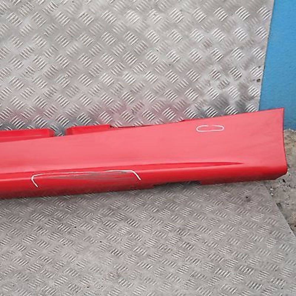 BMW 1 SERIES E87 Sill strip side skirt left N/S Japanrot Japan Rot Red - 438