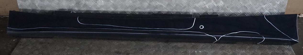 BMW 1 Series E87 Sill strip side skirt left N/S Monacoblau Monaco Blue Metallic