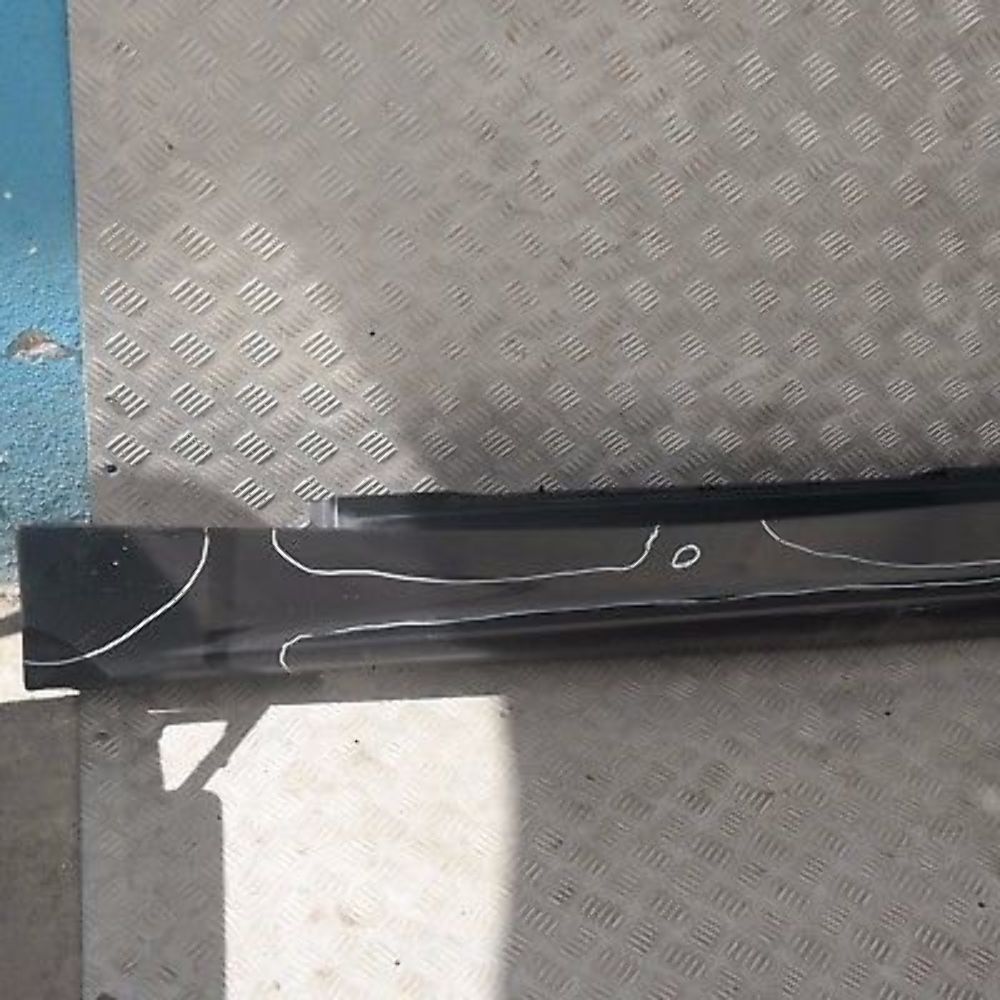 BMW 1 SERIES 19 E87 Sill Strip Side Skirt Left N/S Black 2 Schwarz II - 668