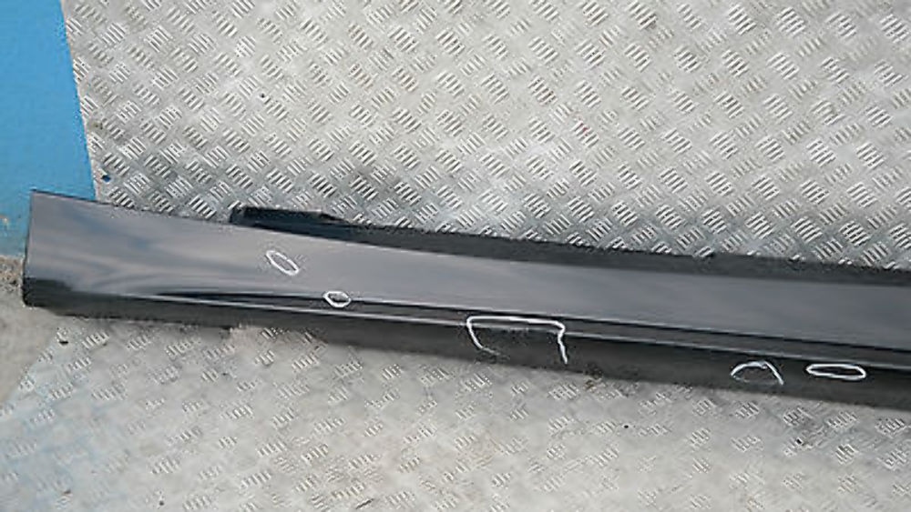 BMW 1 SERIES 4 E87 Sill strip side skirt left N/S BLACK 2 SCHWARZ II - 668