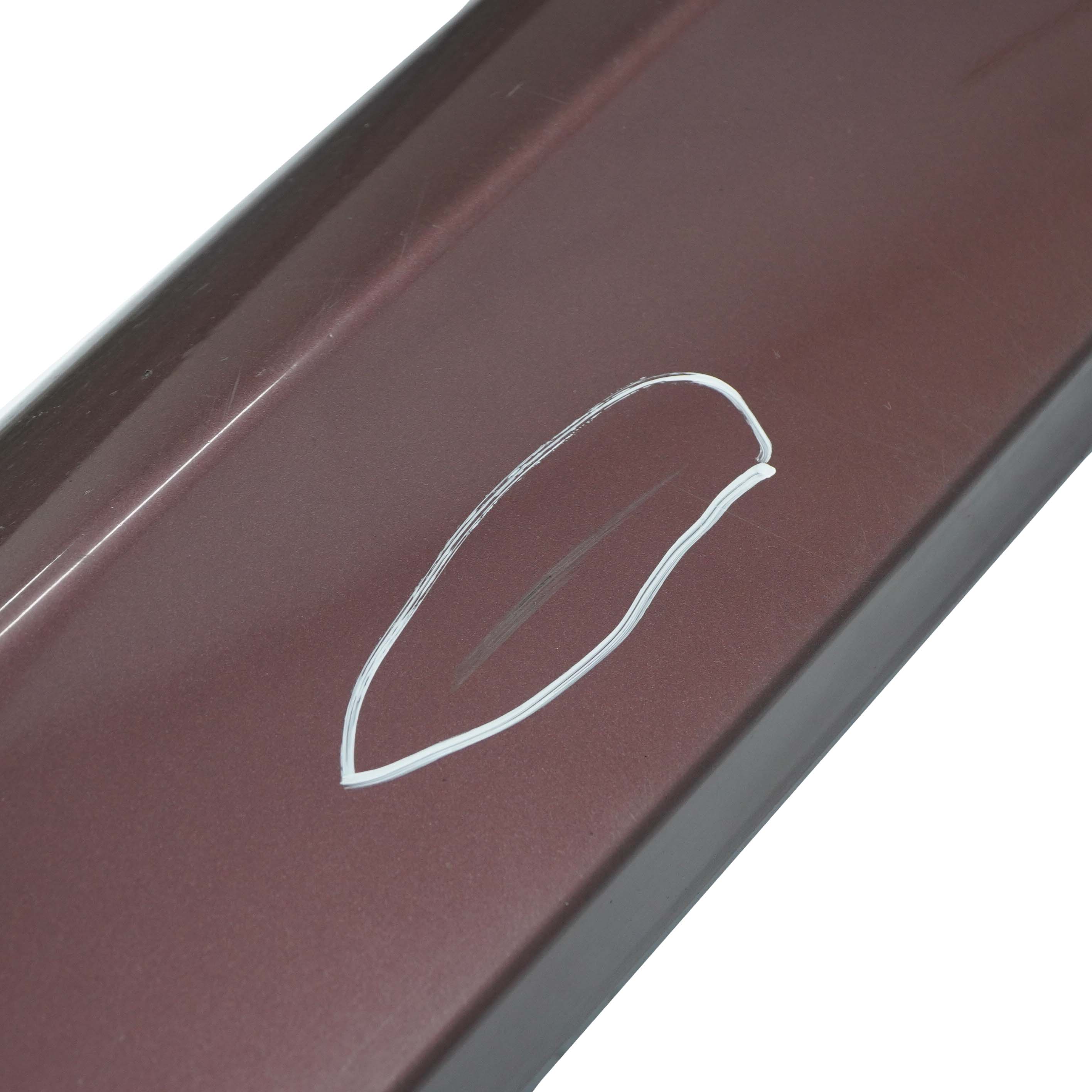 BMW E90 E91 Side Skirt Sill Strip Right O/S Barriquerot Red Metallic - A41