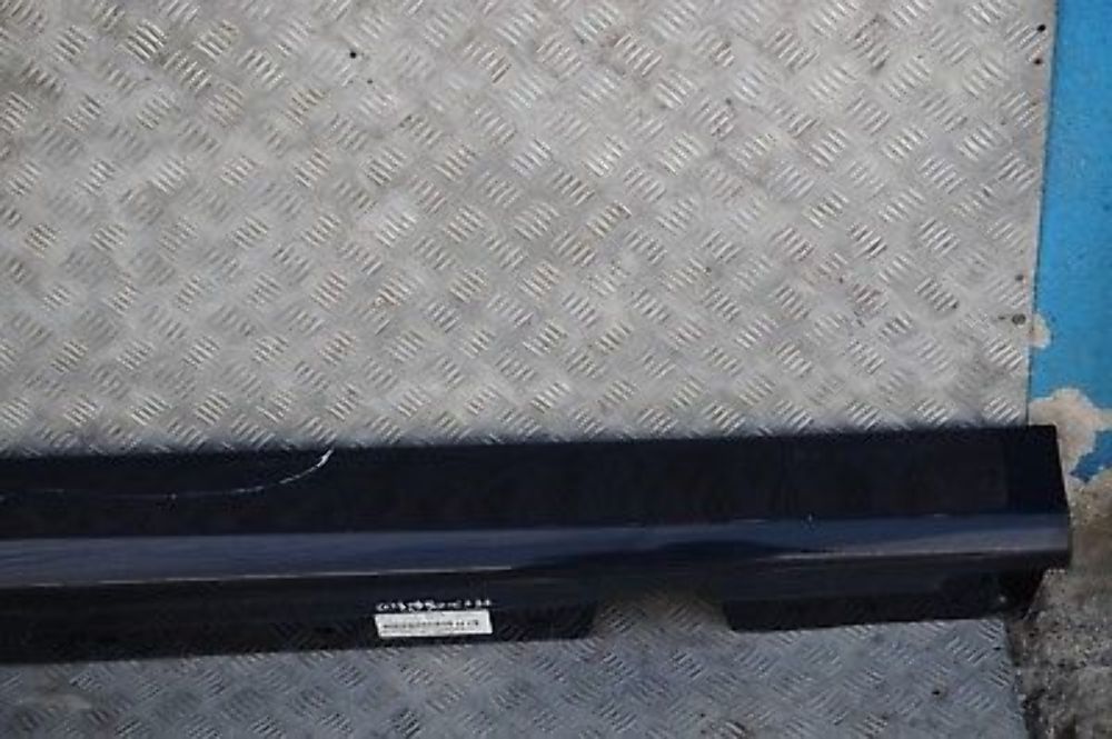 BMW 3 SERIES 2 E90 E91 Sill strip side skirt right O/S Carbonschwarz Black