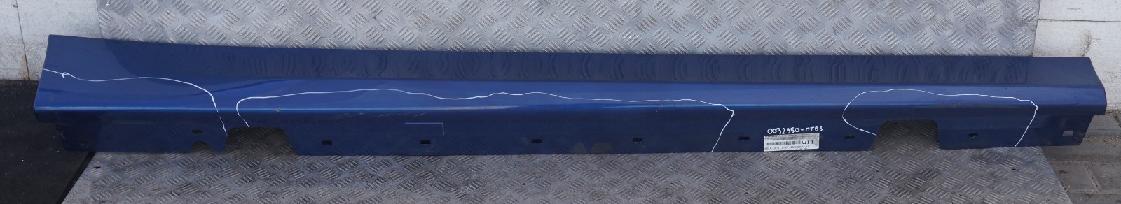 BMW 3 Series 3 E90 E91 Sill Strip Side Skirt Right O/S Montegoblau Blau Blue