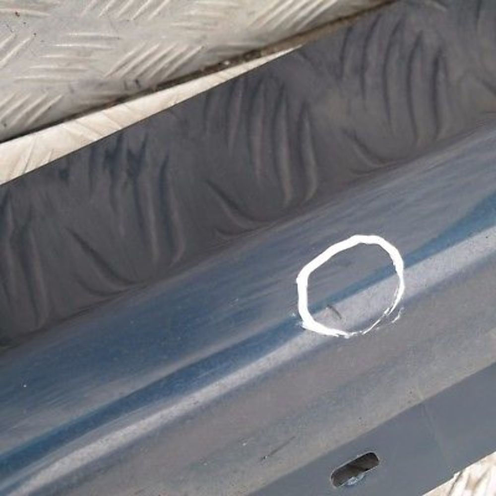 BMW 3 Series 1 E90 E91 Sill strip side skirt right O/S Mysticblau Blue Metallic