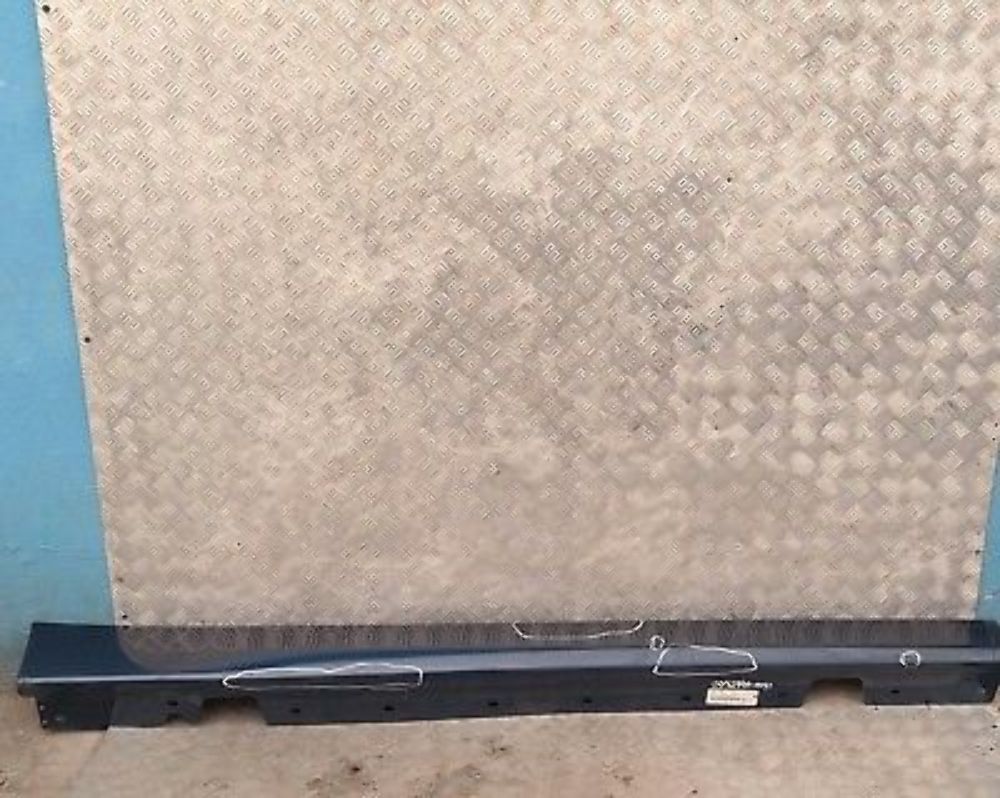 BMW 3 Series 1 E90 E91 Sill strip side skirt right O/S Mysticblau Blue Metallic