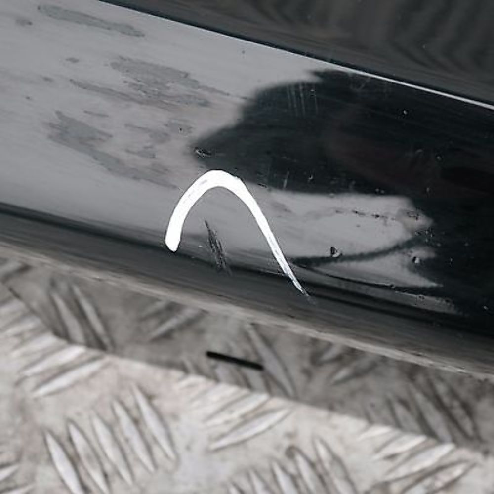 BMW 3 SERIES 1 E90 E91 Sill Strip Side Skirt Right O/S Schwarz Black 2