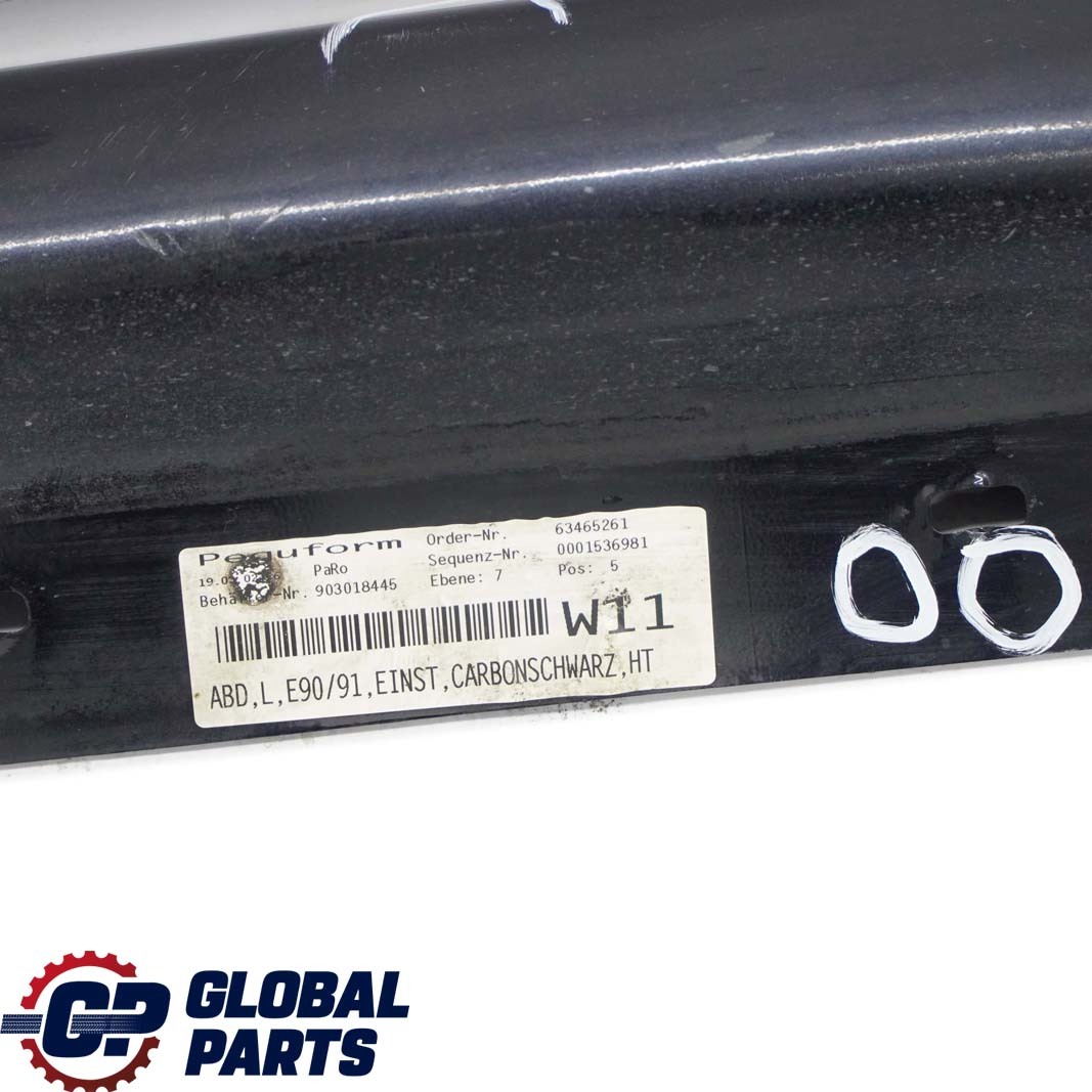 BMW 3 E90 E91 1 Sill Strip Side Trim Skirt Left N/S Carbonschwarz Carbon - 416