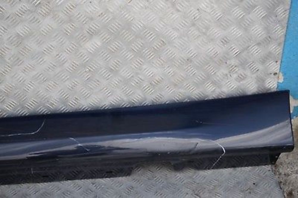 BMW 3 SERIES 2 E90 E91 Sill strip side trim skirt left N/S Carbonschwarz Carbon