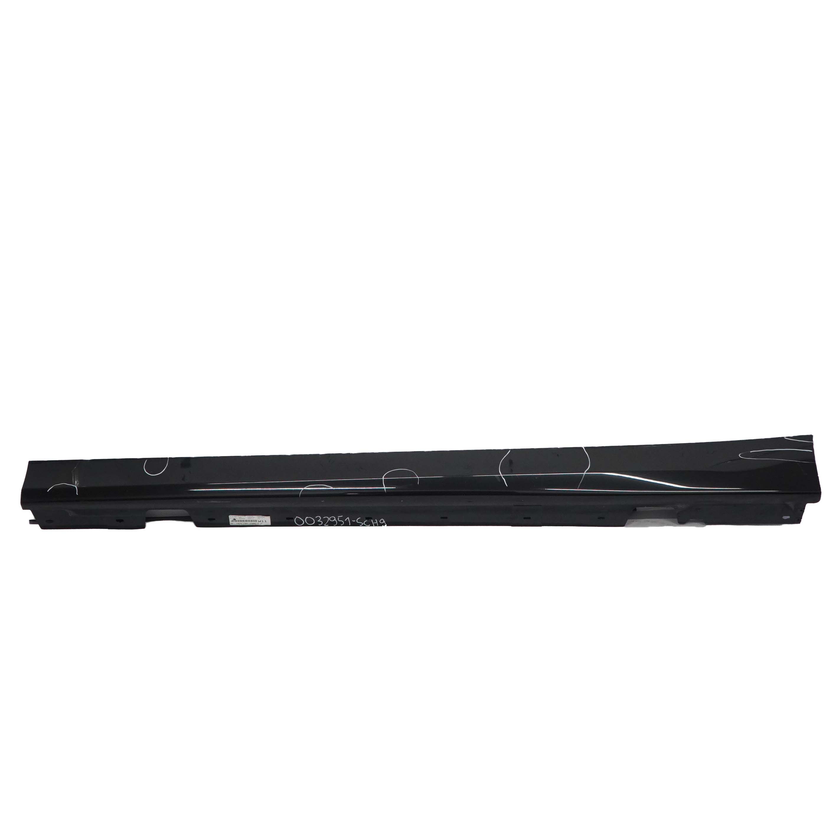 BMW 3 SERIES E90 E91 Sill Strip Side Skirt Left N/S Schwarz Black 2