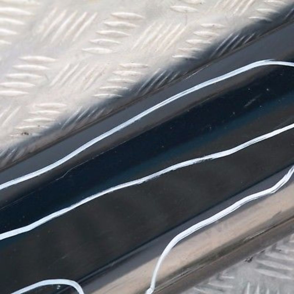 @BMW 3 SERIES 9 E90 E91 Sill strip side skirt left N/S Schwarz Black 2 - 668