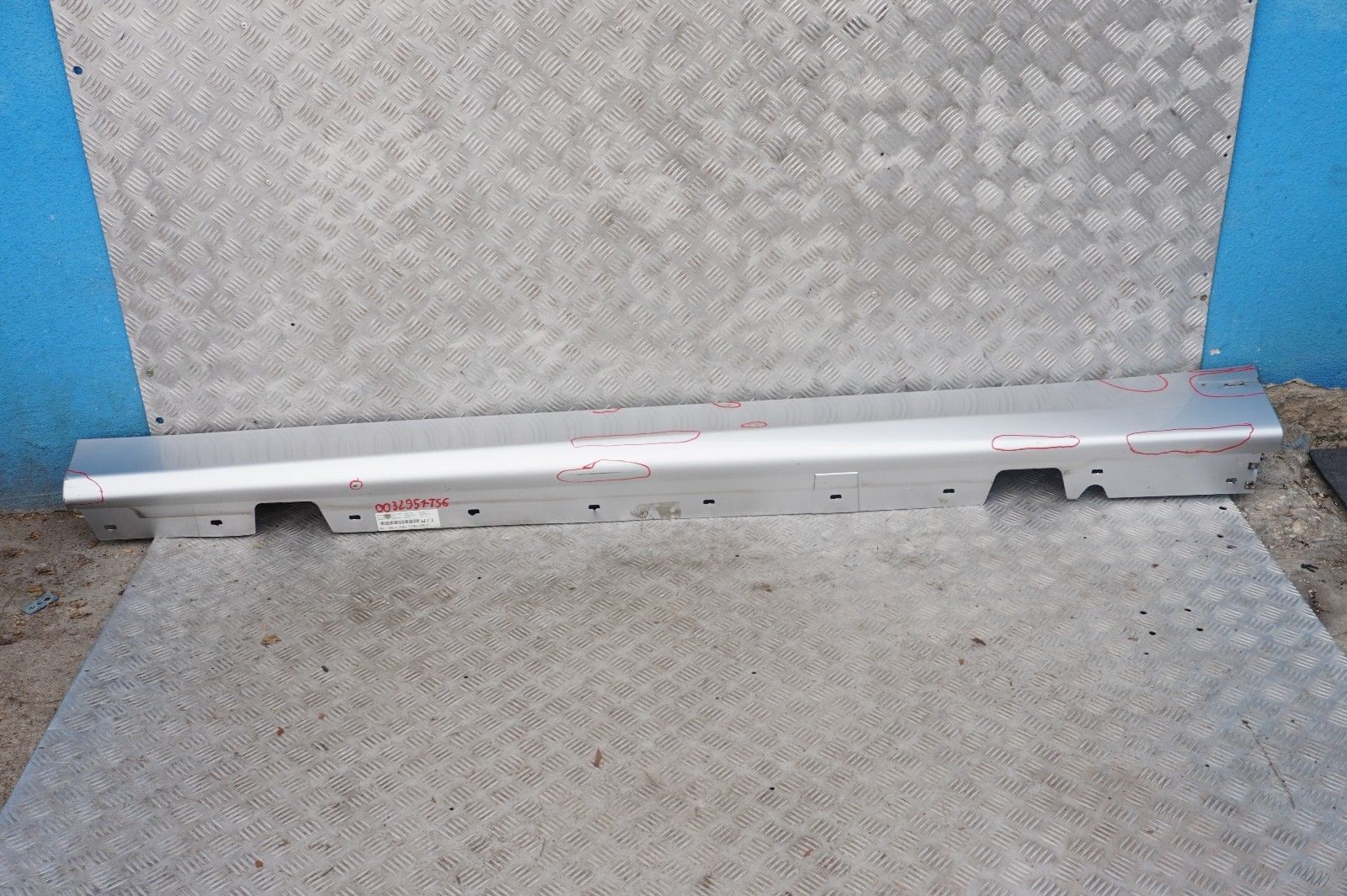 BMW 3 Series 6 E90 E91 Sill Strip Side Skirt Left N/S Titansilber Silver Silber