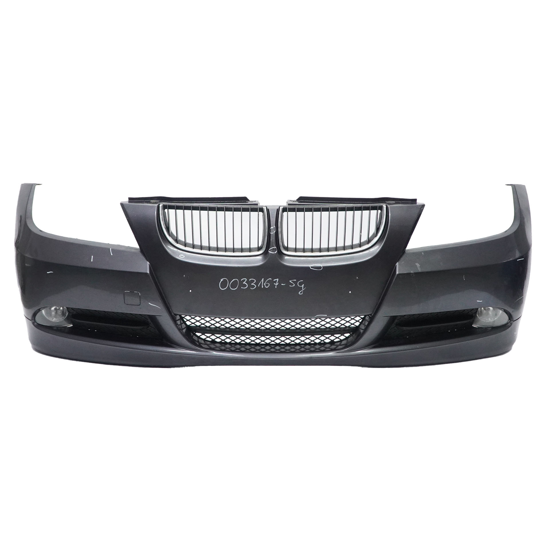 BMW E90 E91 Zderzak Przedni Sparkling Graphite Metalik - A22