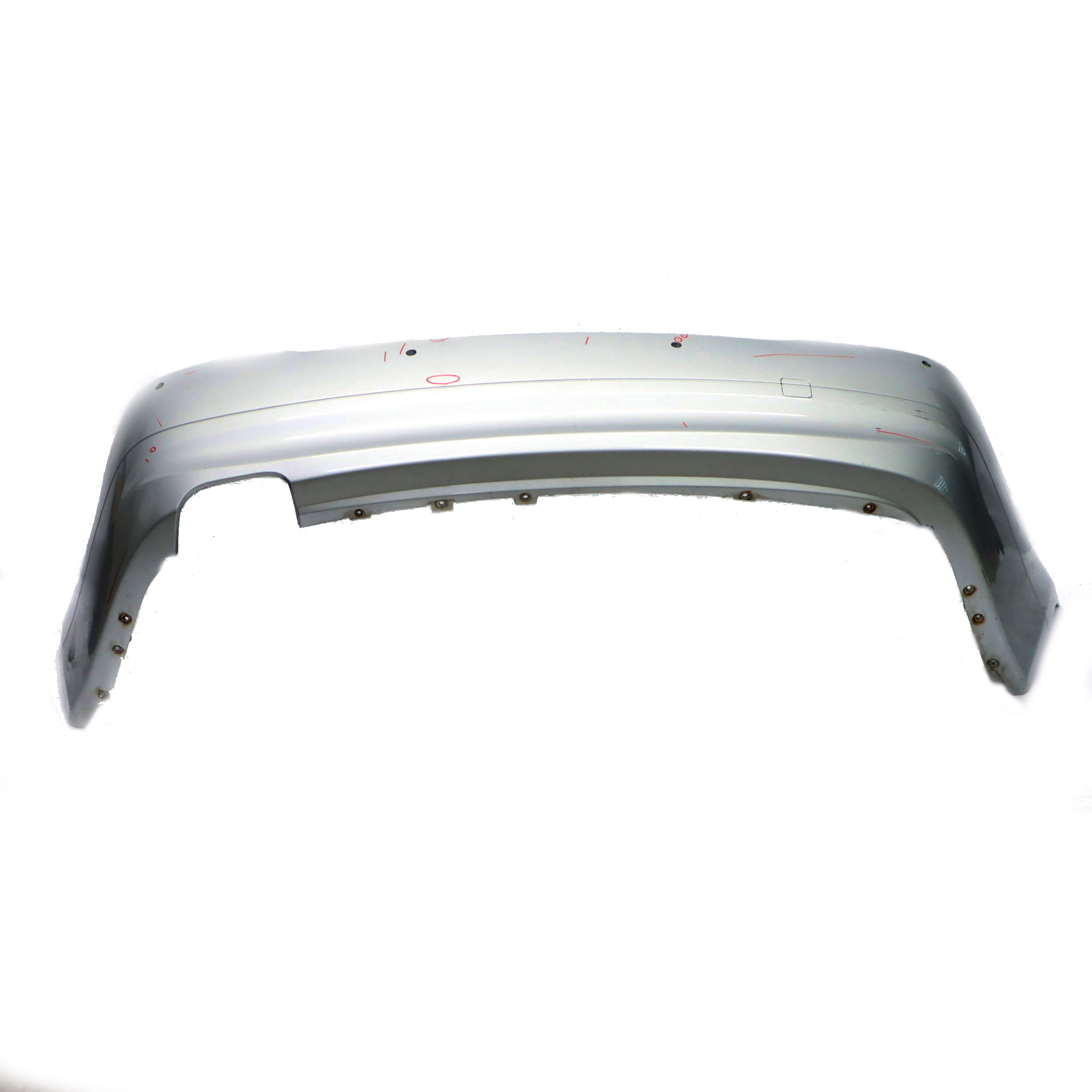 BMW E90 Rear Bumper PDC Titansilber Silver Silber Metallic - 354