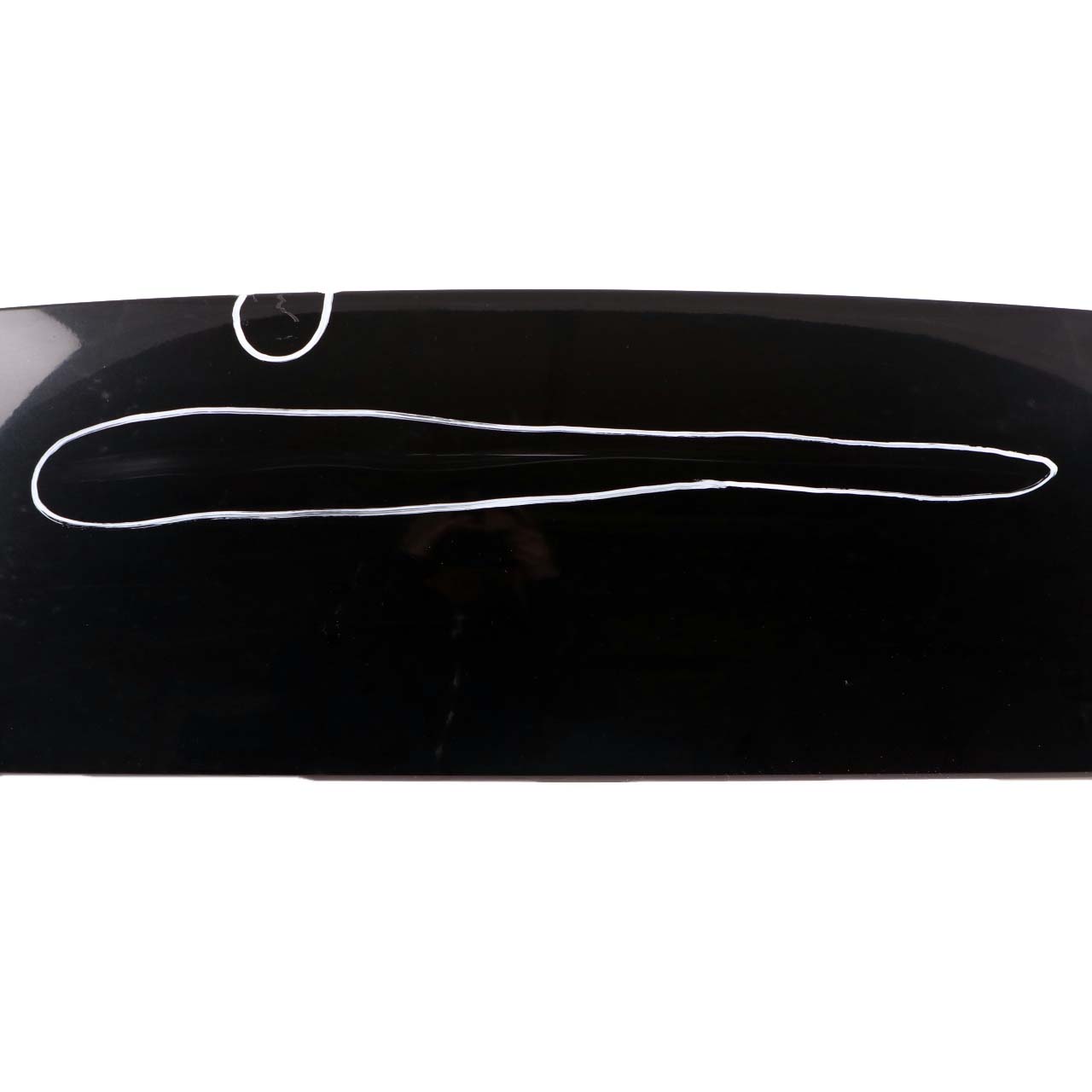 BMW 3 Series E91 Touring 4 Trunk Lid Spoiler Rear Black Sapphire Metallic - 475