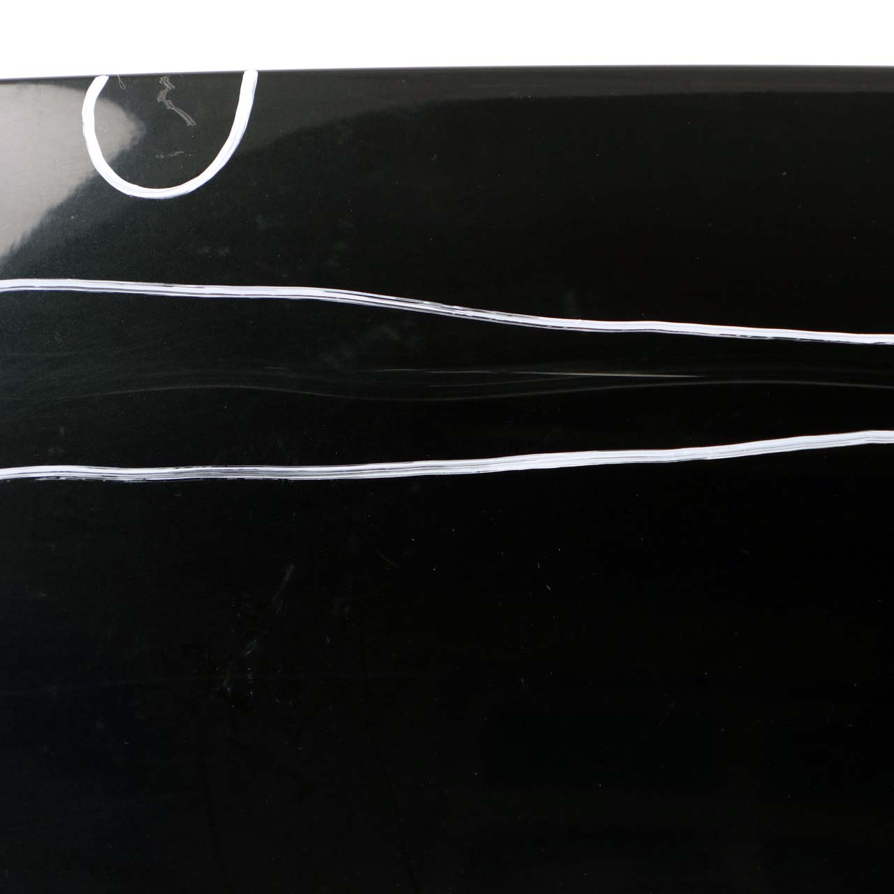 BMW 3 Series E91 Touring 4 Trunk Lid Spoiler Rear Black Sapphire Metallic - 475