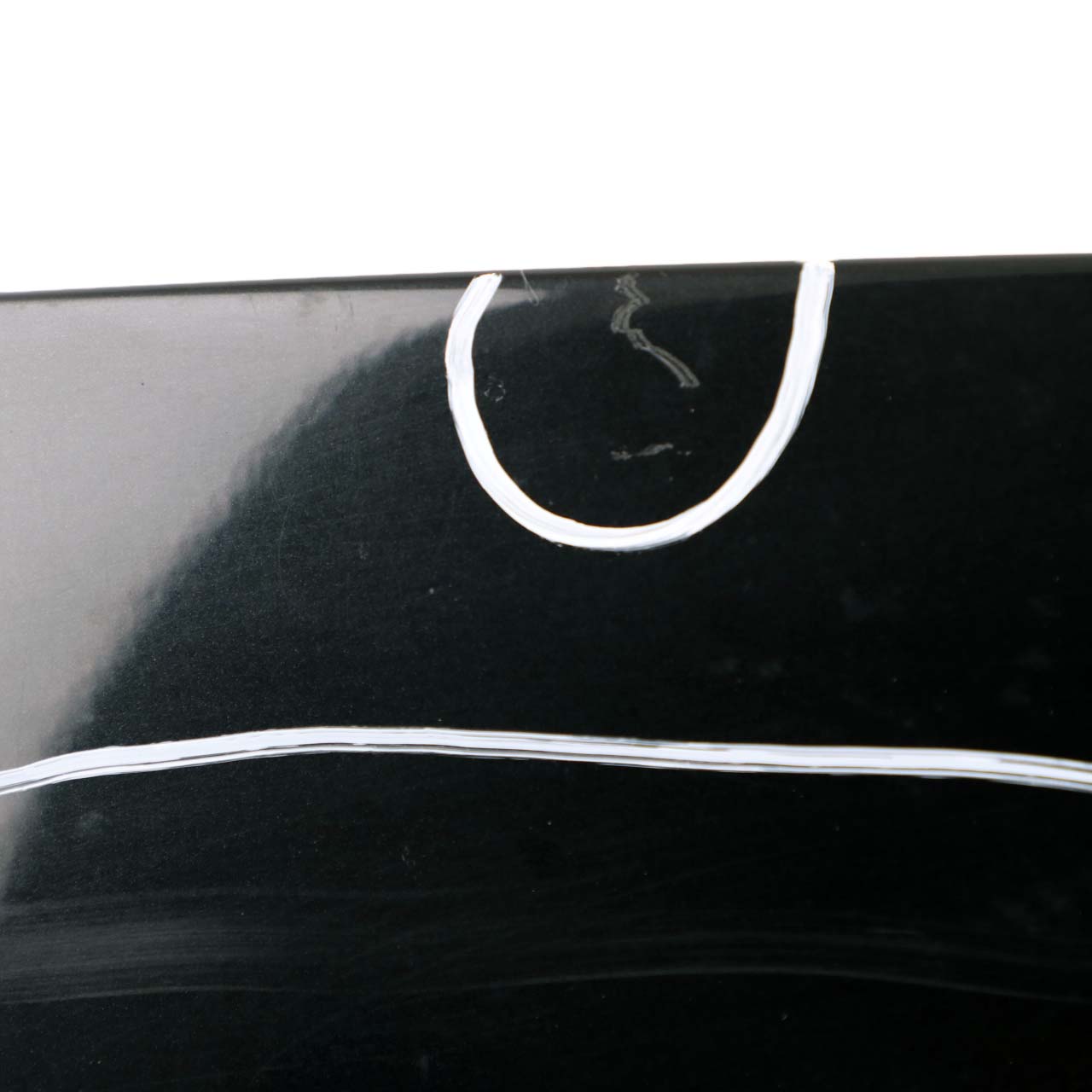 BMW 3 Series E91 Touring 4 Trunk Lid Spoiler Rear Black Sapphire Metallic - 475