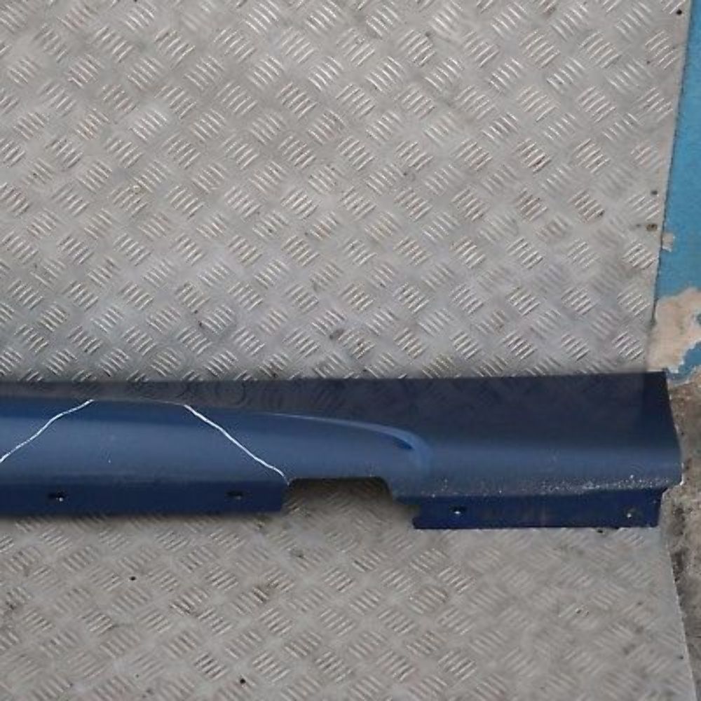 BMW 1 SERIES E87 E87N M SPORT Sill Strip  Side Skirt Right O/S Le Mans Blau Blue