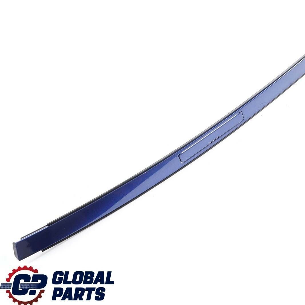 BMW 3 Series E92 Left Roof Moulding Railing Trim N/S Montegoblau Blue - A51