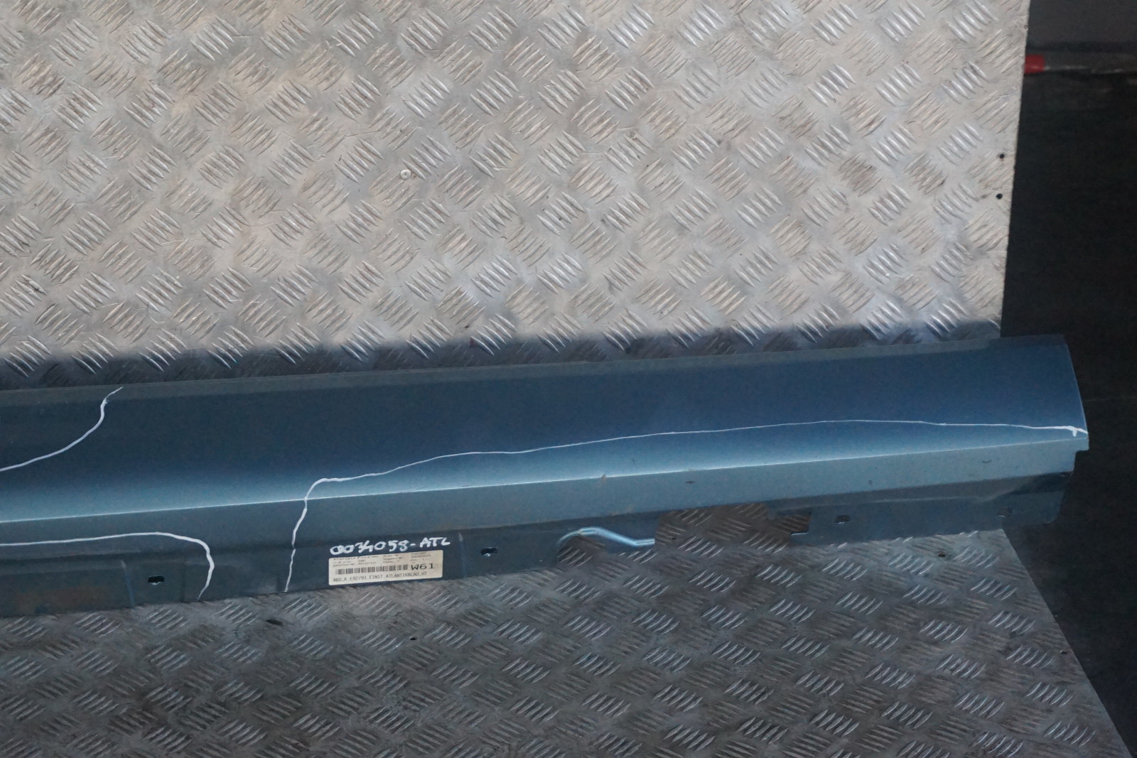 BMW 3 Series E92 E93 Sill Strip Side Skirt Right O/S Atlantikblau Atlantic Blue