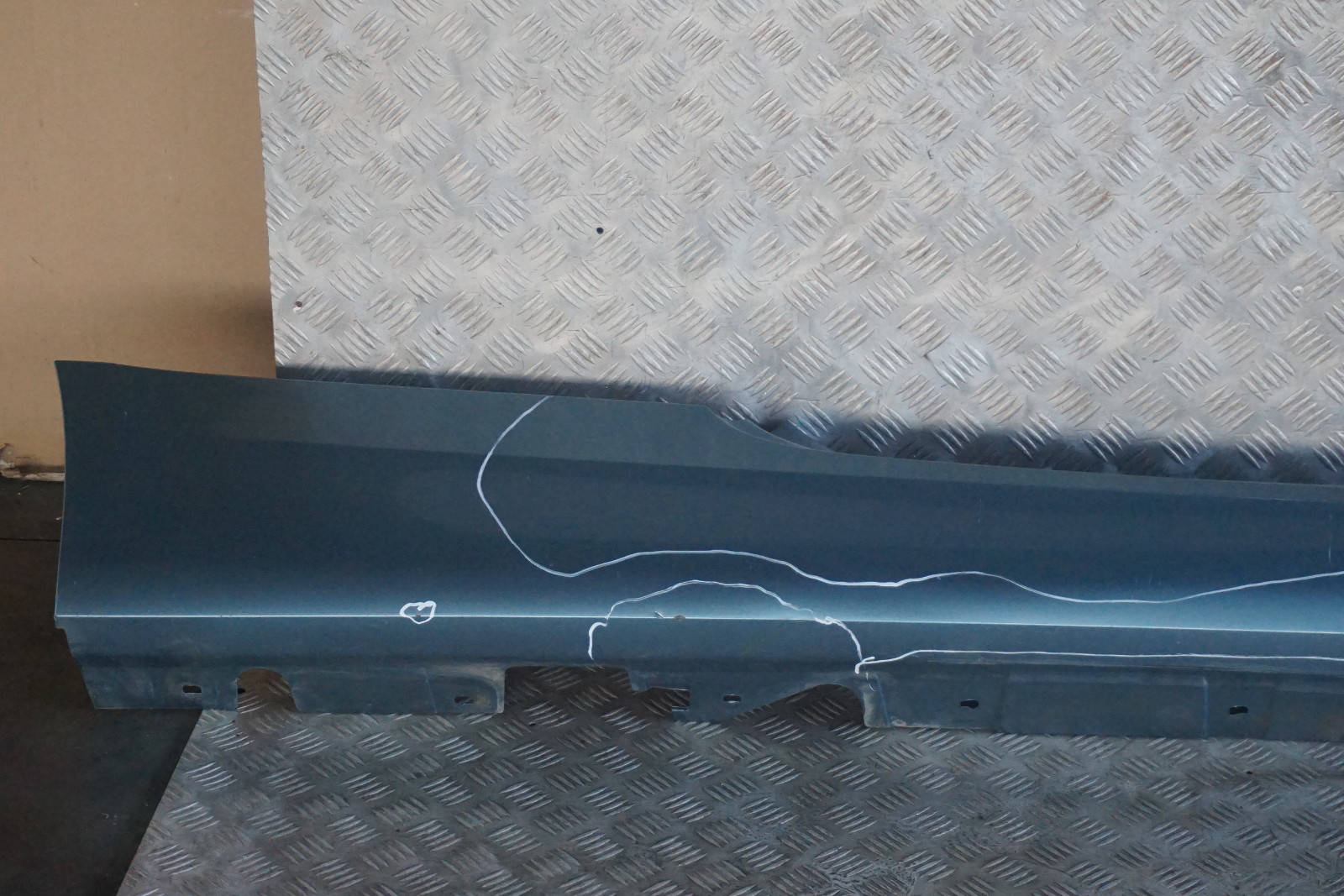 BMW 3 Series E92 E93 Sill Strip Side Skirt Right O/S Atlantikblau Atlantic Blue