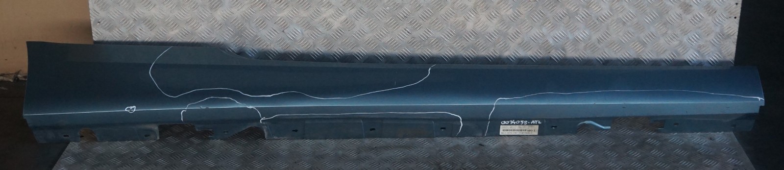 BMW 3 Series E92 E93 Sill Strip Side Skirt Right O/S Atlantikblau Atlantic Blue