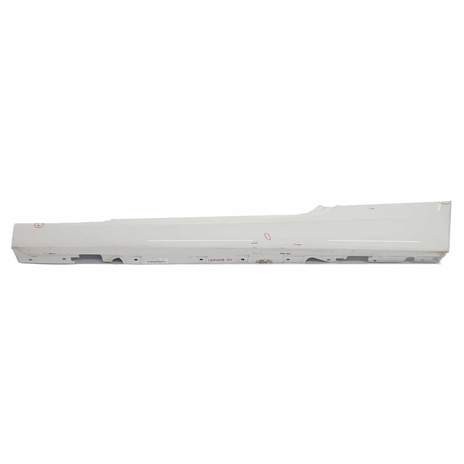 Side Skirt BMW E92 E93 Sill Strip Panel Left N/S Alpinweiss Alpine White - 300