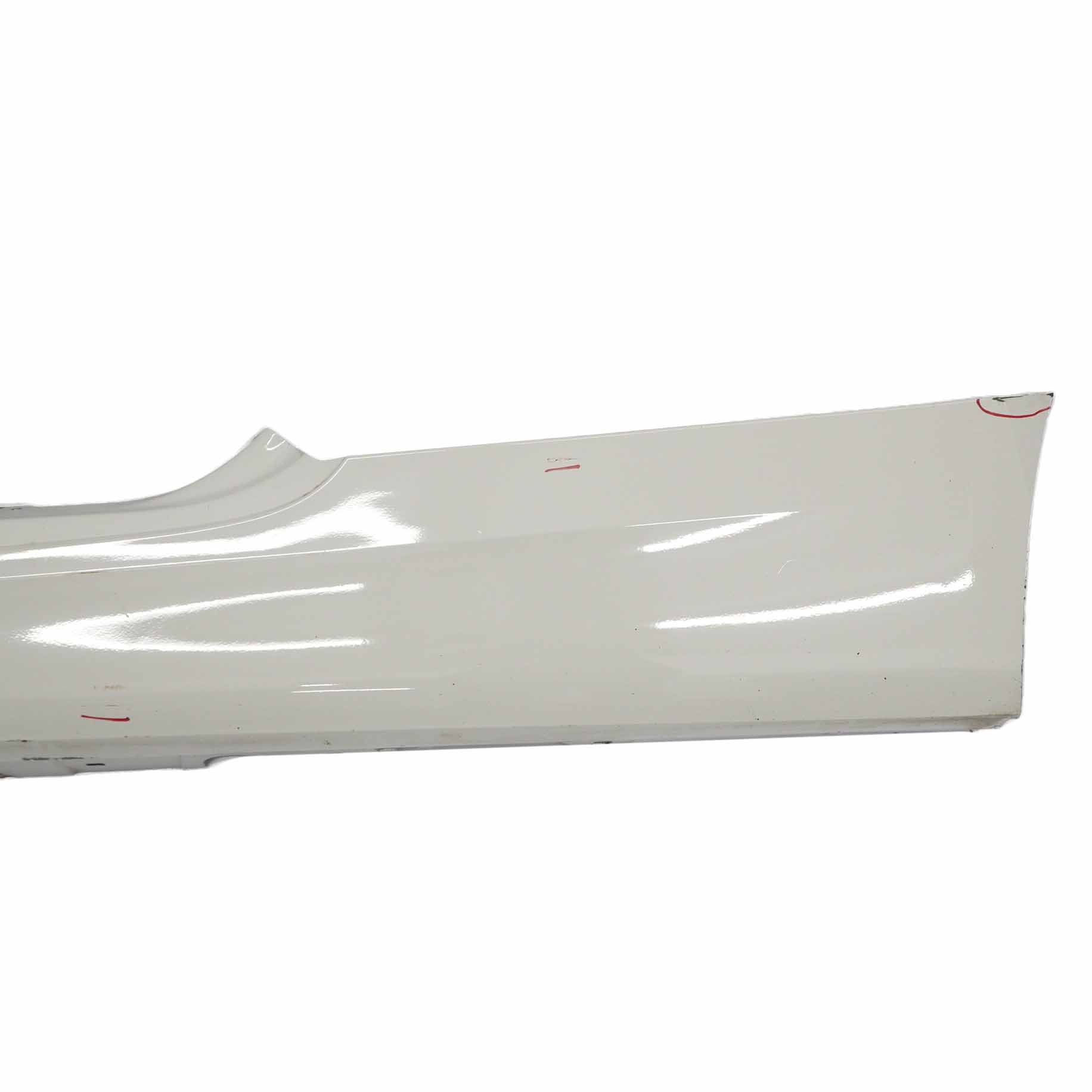 Side Skirt BMW E92 E93 Sill Strip Panel Left N/S Alpinweiss Alpine White - 300