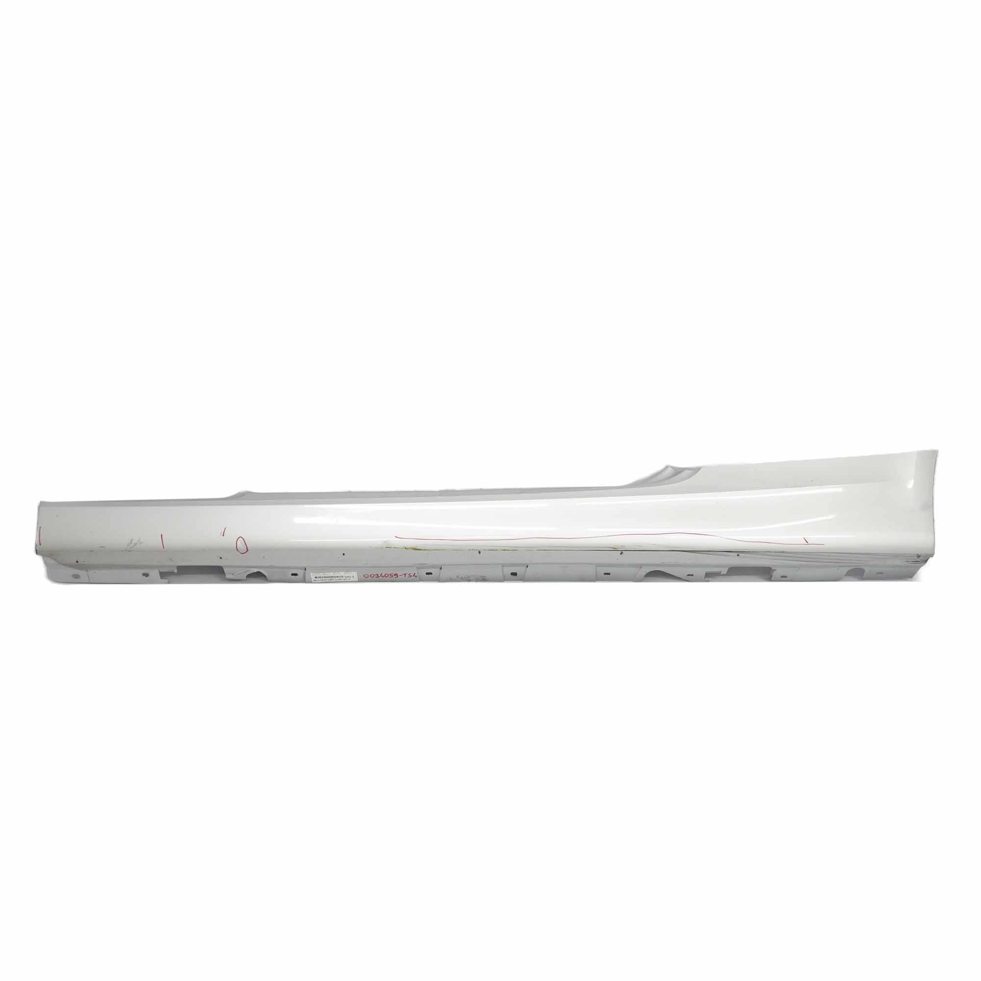 BMW E92 E93 Sill Strip Side Skirt Left N/S Titansilber Silver Metallic - 354