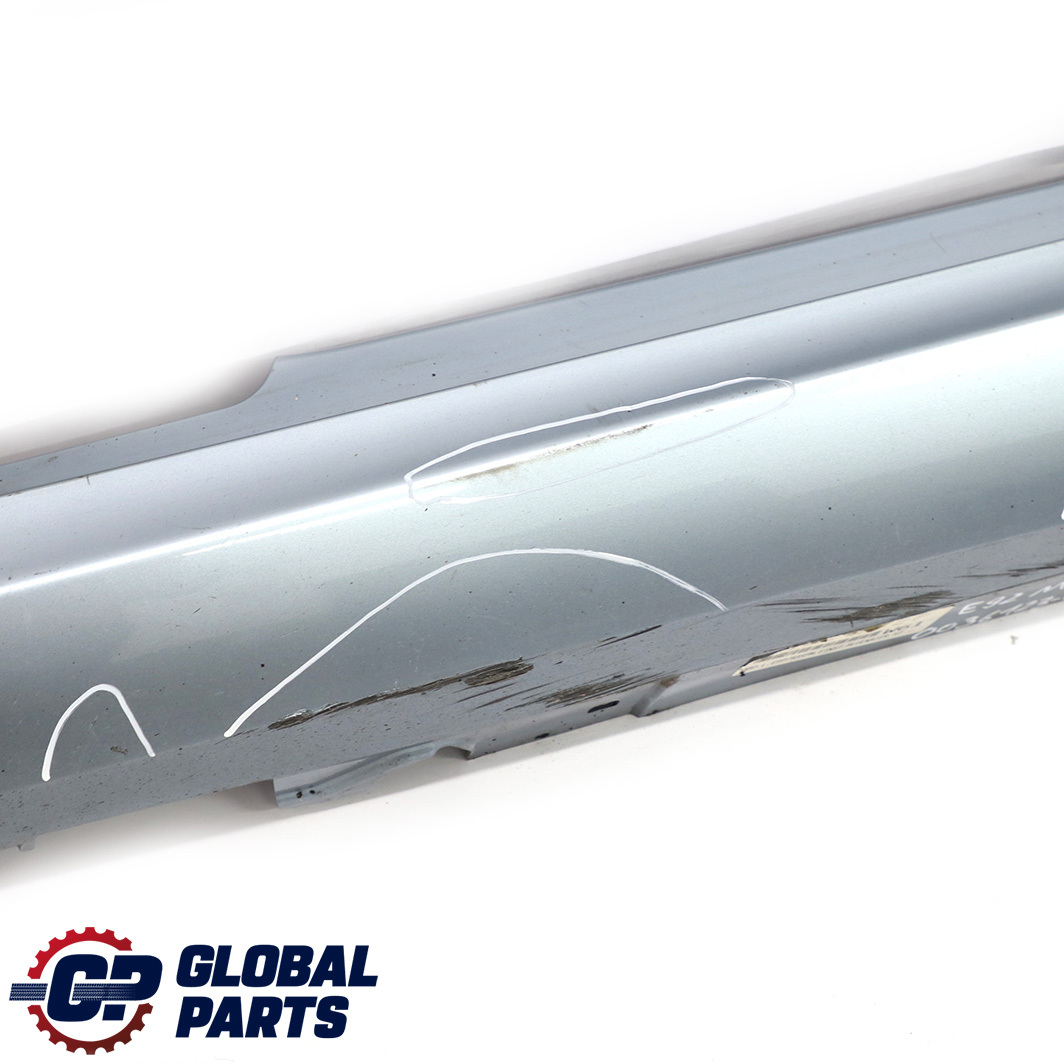 BMW 3 E92 E93 M Sport Sill Strip Side Skirt Cover Left N/S Bluewater Blue - 896