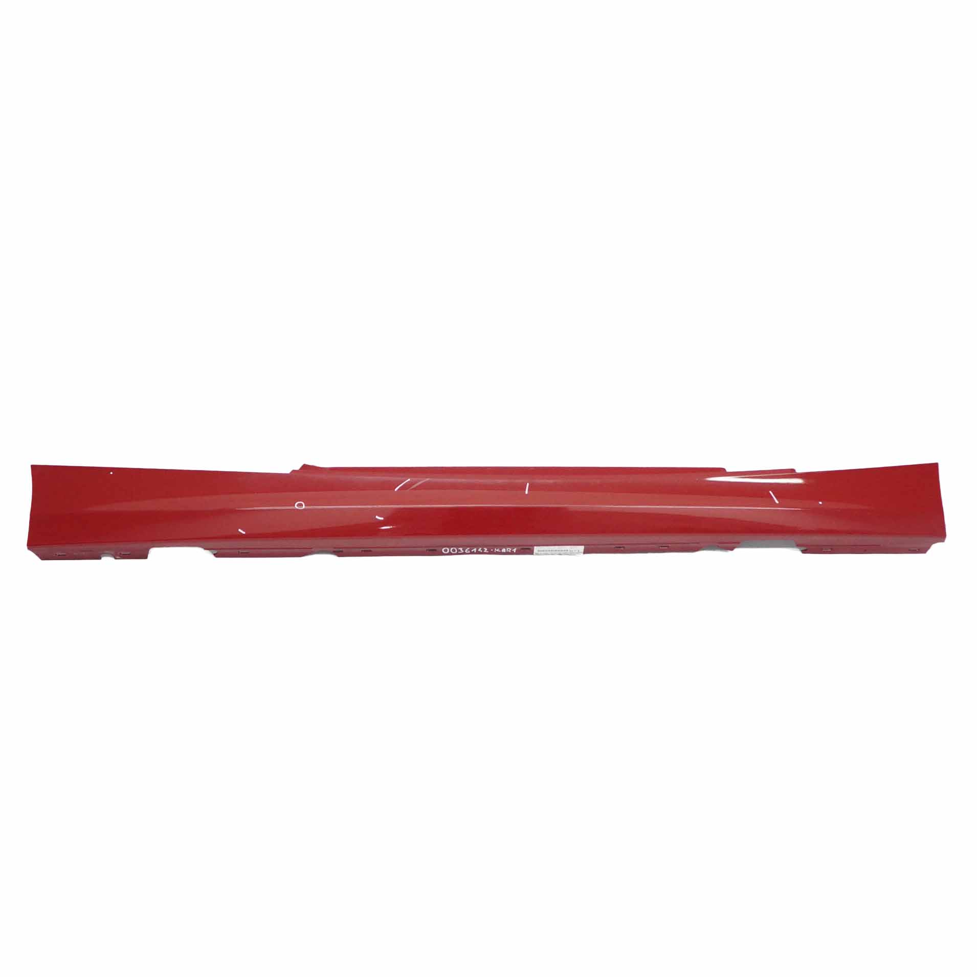 BMW E81 E82 Side Skirt Sill Strip Right O/S Karmesinrot Crimson Red Rot - A61