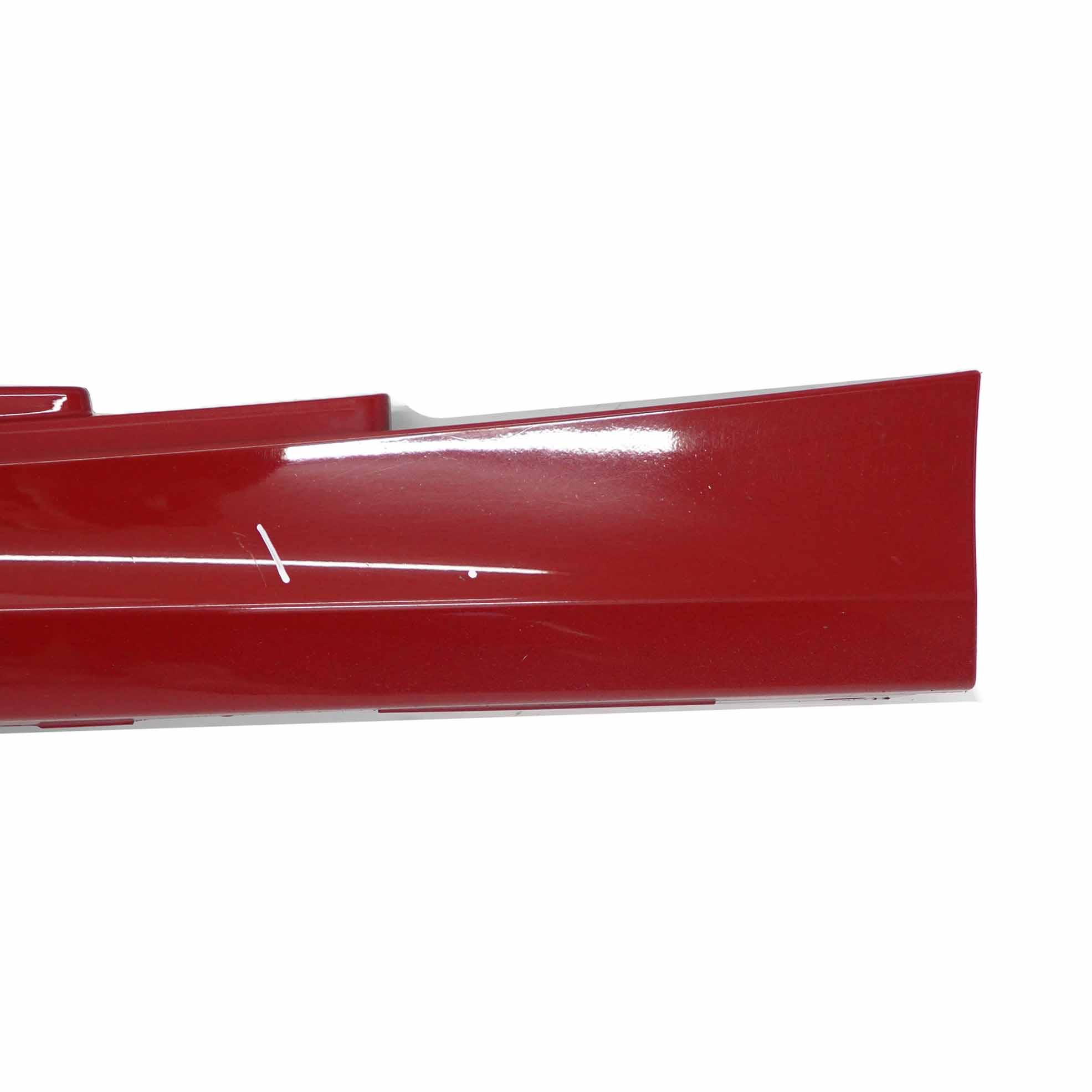 BMW E81 E82 Side Skirt Sill Strip Right O/S Karmesinrot Crimson Red Rot - A61