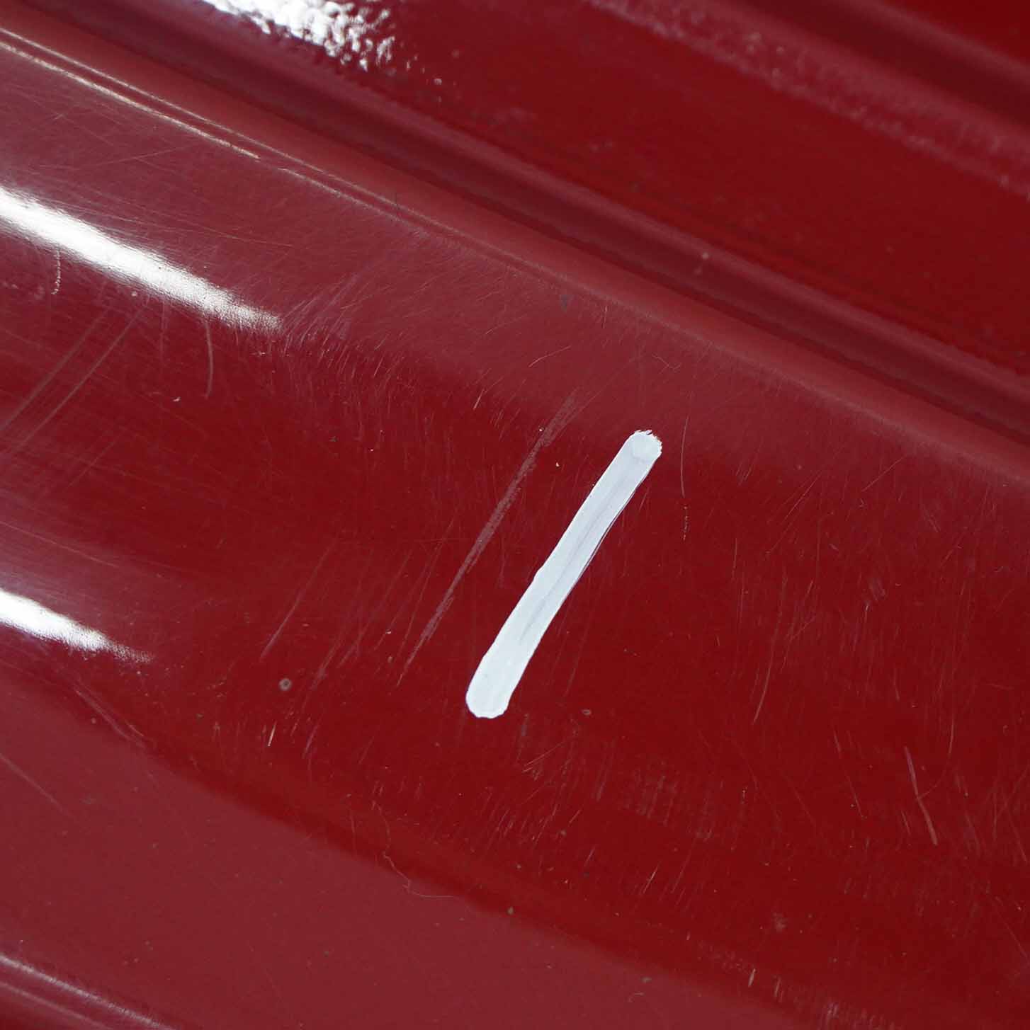 BMW E81 E82 Side Skirt Sill Strip Right O/S Karmesinrot Crimson Red Rot - A61