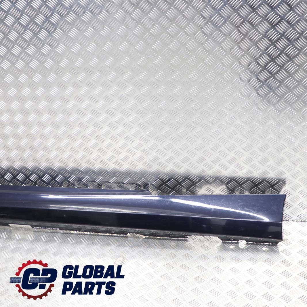 BMW 1 SERIES E81 E82 E88 Sill strip side skirt left N/S Monacoblau Blue A35