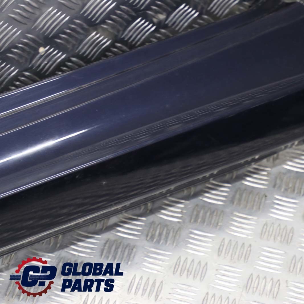 BMW 1 SERIES E81 E82 E88 Sill strip side skirt left N/S Monacoblau Blue A35