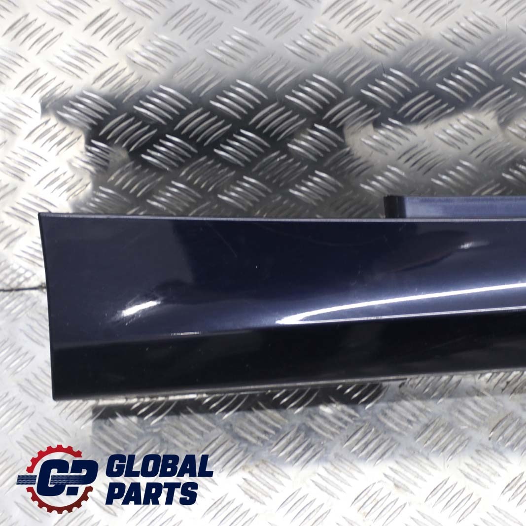 BMW 1 SERIES E81 E82 E88 Sill strip side skirt left N/S Monacoblau Blue A35