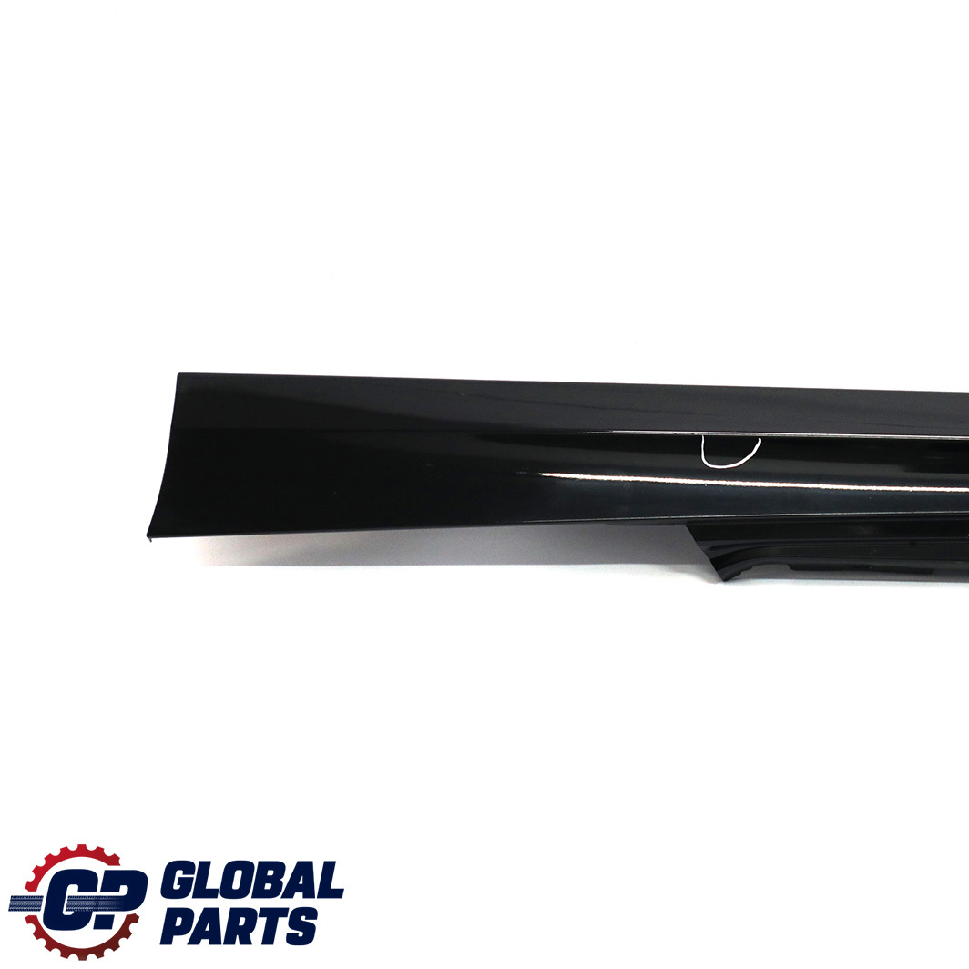 £BMW 1 SERIES E81 E82 E88 Sill Strip Side Skirt Left N/S Schwarz 2 Black - 668