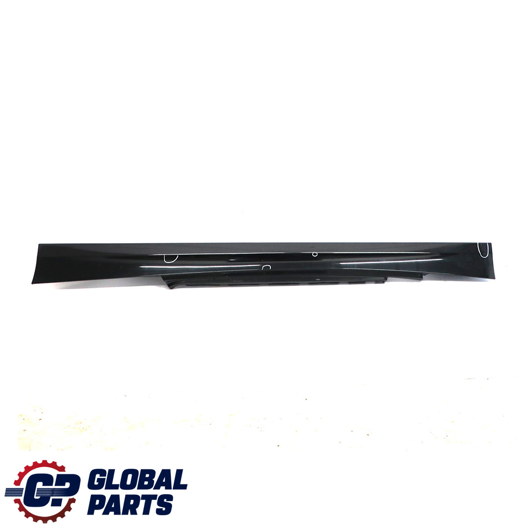 £BMW 1 SERIES E81 E82 E88 Sill Strip Side Skirt Left N/S Schwarz 2 Black - 668