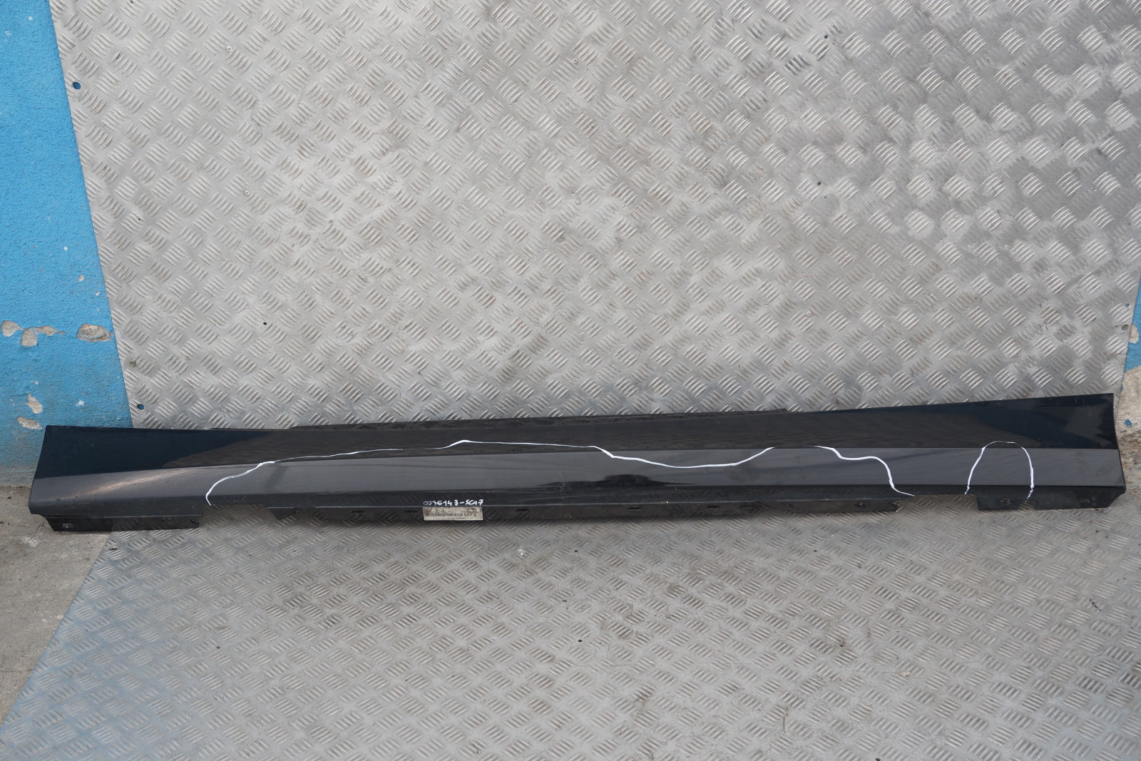 BMW 1 SERIES 7 E81 E82 E88 Sill Strip Side Skirt Left N/S Schwarz 2 Black - 668